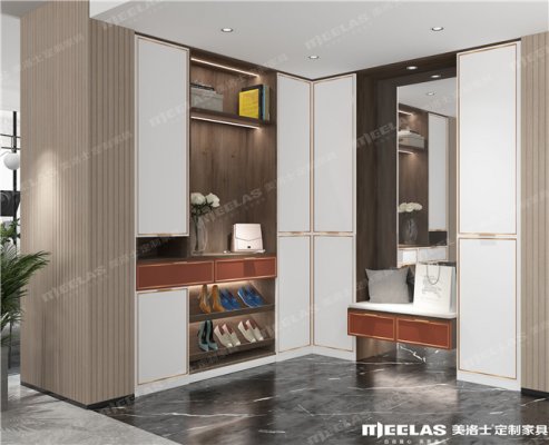 美洛士全屋定制新品上市丨当爱马仕橙赶上极简?轻奢家