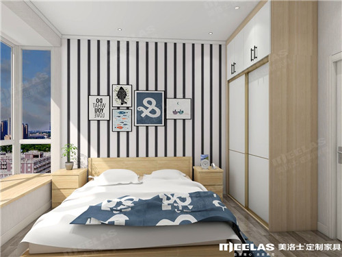 衣柜加顶柜结果图